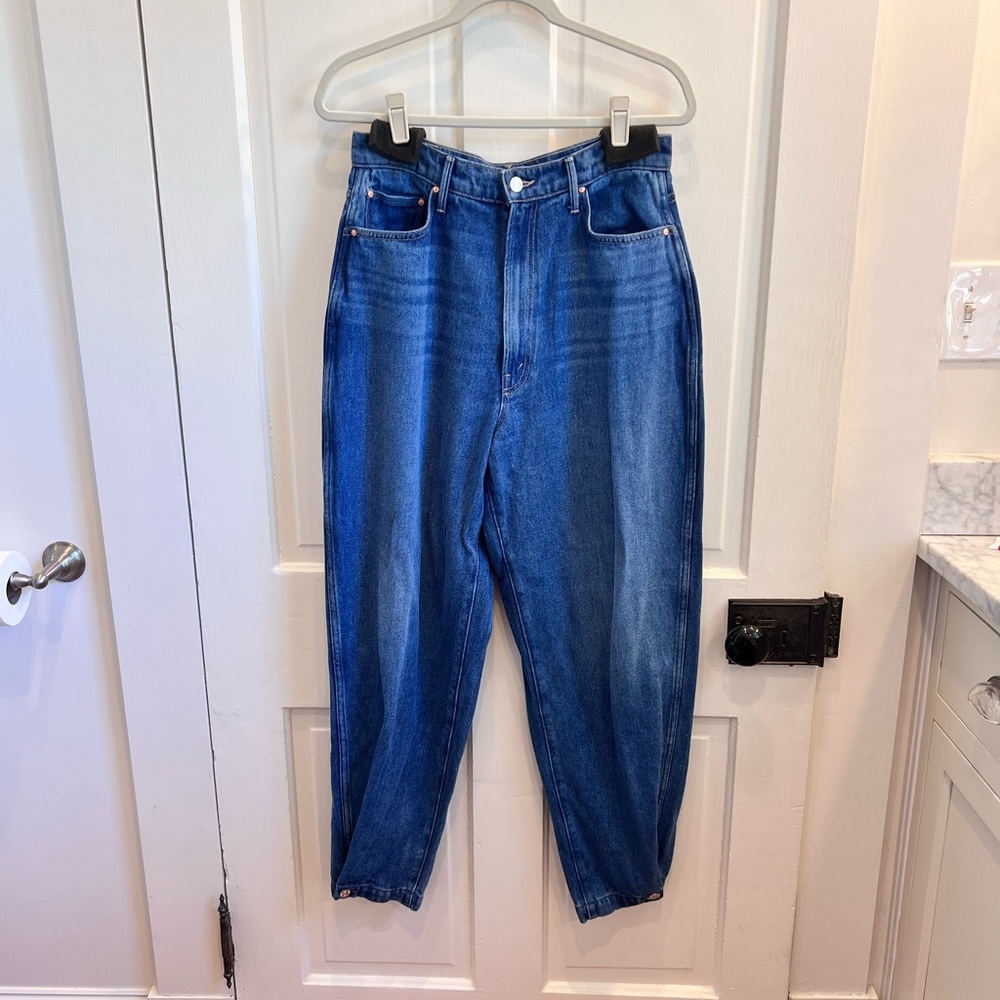 MOTHER Superior Chute Flood Denim
